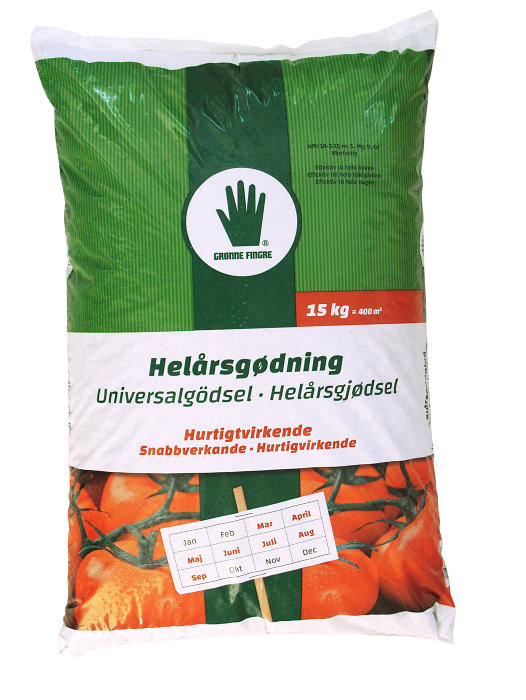 Grønne Fingre® helårsgødning 15 kg